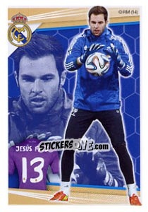 Figurina Jesús Fernandez - Real Madrid 2013-2014 n. 60 - Panini