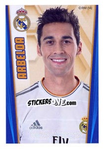 Cromo Arbeloa - Real Madrid 2013-2014 - Panini