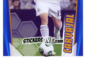 Sticker Carvajal - Real Madrid 2013-2014 n. 68 - Panini