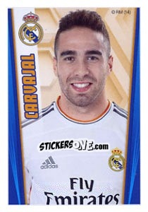 Sticker Carvajal - Real Madrid 2013-2014 - Panini