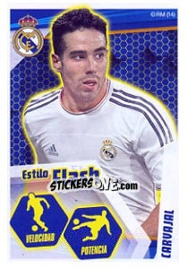 Cromo Carvajal - Real Madrid 2013-2014 - Panini