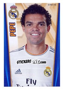 Figurina Pepe - Real Madrid 2013-2014 - Panini