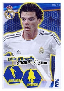 Cromo Pepe - Real Madrid 2013-2014 - Panini