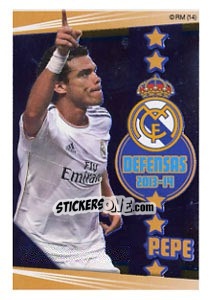 Figurina Pepe - Real Madrid 2013-2014 - Panini