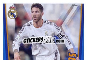 Sticker Sergio Ramos - Real Madrid 2013-2014 - Panini