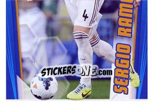 Sticker Sergio Ramos - Real Madrid 2013-2014 - Panini