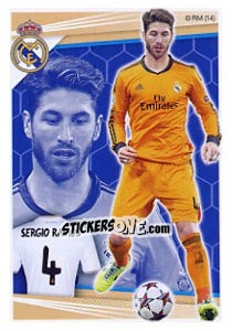 Cromo Sergio Ramos - Real Madrid 2013-2014 - Panini