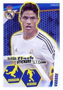 Sticker Varane - Real Madrid 2013-2014 - Panini