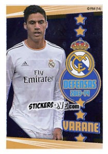 Sticker Varane - Real Madrid 2013-2014 n. 89 - Panini