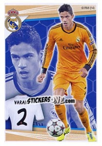 Sticker Varane - Real Madrid 2013-2014 n. 90 - Panini