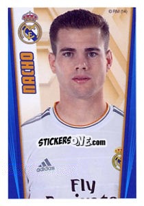 Sticker Nacho Fernández - Real Madrid 2013-2014 n. 93 - Panini