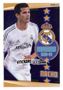 Sticker Nacho Fernández - Real Madrid 2013-2014 - Panini