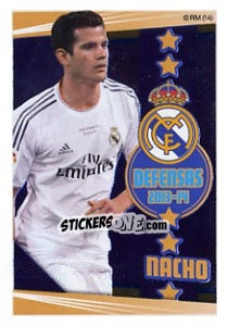 Sticker Nacho Fernández - Real Madrid 2013-2014 n. 95 - Panini