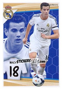Sticker Nacho Fernández - Real Madrid 2013-2014 n. 96 - Panini