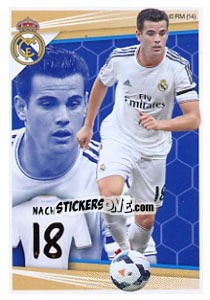 Sticker Nacho Fernández - Real Madrid 2013-2014 - Panini