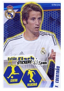 Sticker Fábio Coentrão - Real Madrid 2013-2014 - Panini