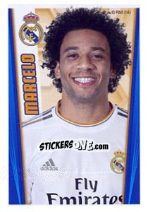 Sticker Marcelo - Real Madrid 2013-2014 n. 105 - Panini