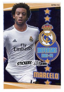 Figurina Marcelo - Real Madrid 2013-2014 - Panini