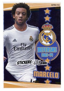 Sticker Marcelo - Real Madrid 2013-2014 n. 107 - Panini