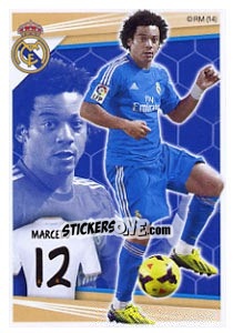 Sticker Marcelo - Real Madrid 2013-2014 n. 108 - Panini