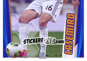 Sticker Casemiro - Real Madrid 2013-2014 - Panini