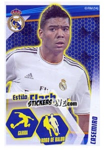 Sticker Casemiro - Real Madrid 2013-2014 n. 112 - Panini