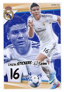 Sticker Casemiro - Real Madrid 2013-2014 - Panini