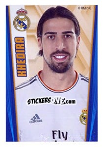 Sticker Sami Khedira - Real Madrid 2013-2014 n. 123 - Panini