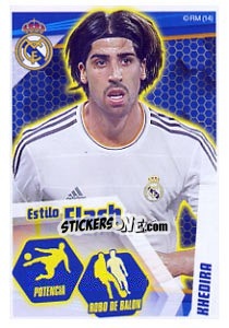 Sticker Sami Khedira - Real Madrid 2013-2014 n. 124 - Panini