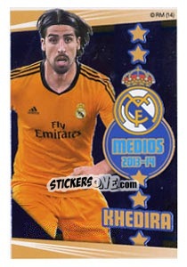 Sticker Sami Khedira - Real Madrid 2013-2014 n. 125 - Panini