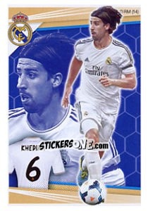 Sticker Sami Khedira - Real Madrid 2013-2014 n. 126 - Panini