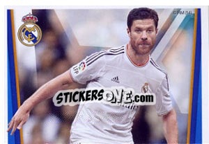 Sticker Xabi Alonso - Real Madrid 2013-2014 n. 127 - Panini