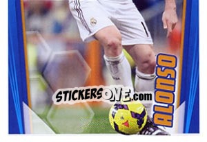 Sticker Xabi Alonso - Real Madrid 2013-2014 n. 128 - Panini