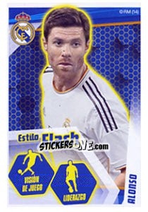 Cromo Xabi Alonso - Real Madrid 2013-2014 - Panini