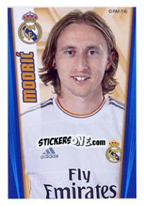 Figurina Luka Modric - Real Madrid 2013-2014 - Panini