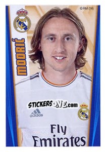 Sticker Luka Modric - Real Madrid 2013-2014 n. 135 - Panini