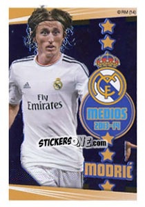 Cromo Luka Modric - Real Madrid 2013-2014 - Panini