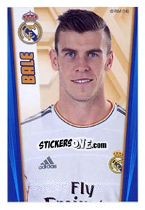 Cromo Gareth Bale - Real Madrid 2013-2014 - Panini