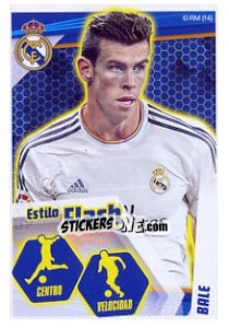 Cromo Gareth Bale - Real Madrid 2013-2014 - Panini