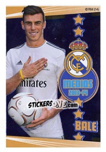 Cromo Gareth Bale - Real Madrid 2013-2014 - Panini