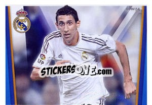 Cromo Angel Di María - Real Madrid 2013-2014 - Panini