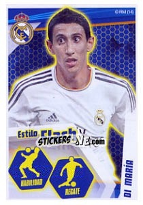 Figurina Angel Di María - Real Madrid 2013-2014 - Panini