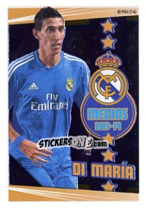 Sticker Angel Di María - Real Madrid 2013-2014 - Panini