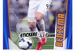 Figurina Karim Benzema - Real Madrid 2013-2014 - Panini