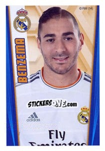 Sticker Karim Benzema - Real Madrid 2013-2014 n. 159 - Panini