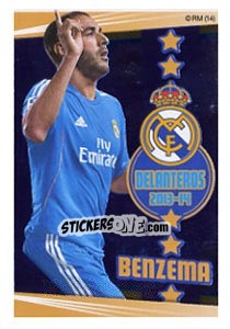 Figurina Karim Benzema - Real Madrid 2013-2014 - Panini