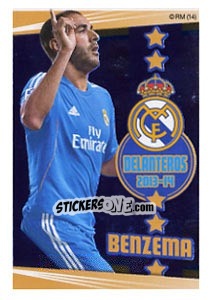 Sticker Karim Benzema - Real Madrid 2013-2014 n. 161 - Panini