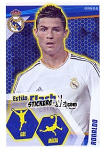 Sticker Cristiano Ronaldo - Real Madrid 2013-2014 n. 166 - Panini