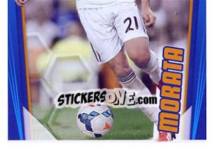 Sticker Morata - Real Madrid 2013-2014 n. 182 - Panini