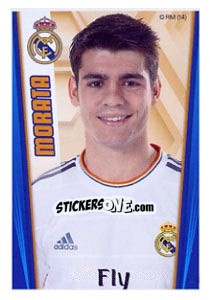 Sticker Morata - Real Madrid 2013-2014 n. 183 - Panini